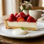Strawberry quark tart 202604142130