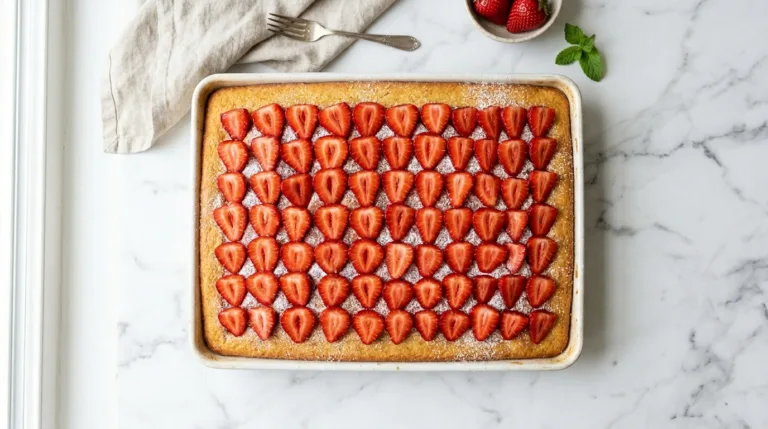 Strawberry sheet cake 202604102357