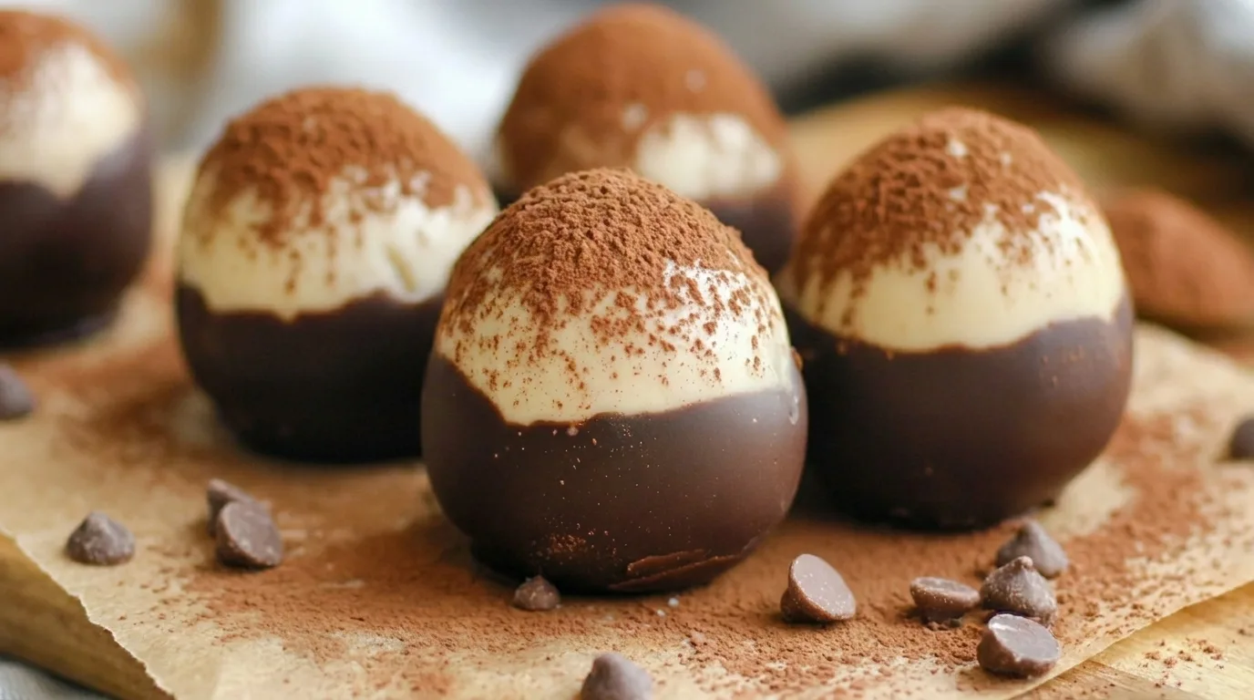 Tiramisu-Kugeln – cremige No-Bake-Köstlichkeit für jeden Anlass