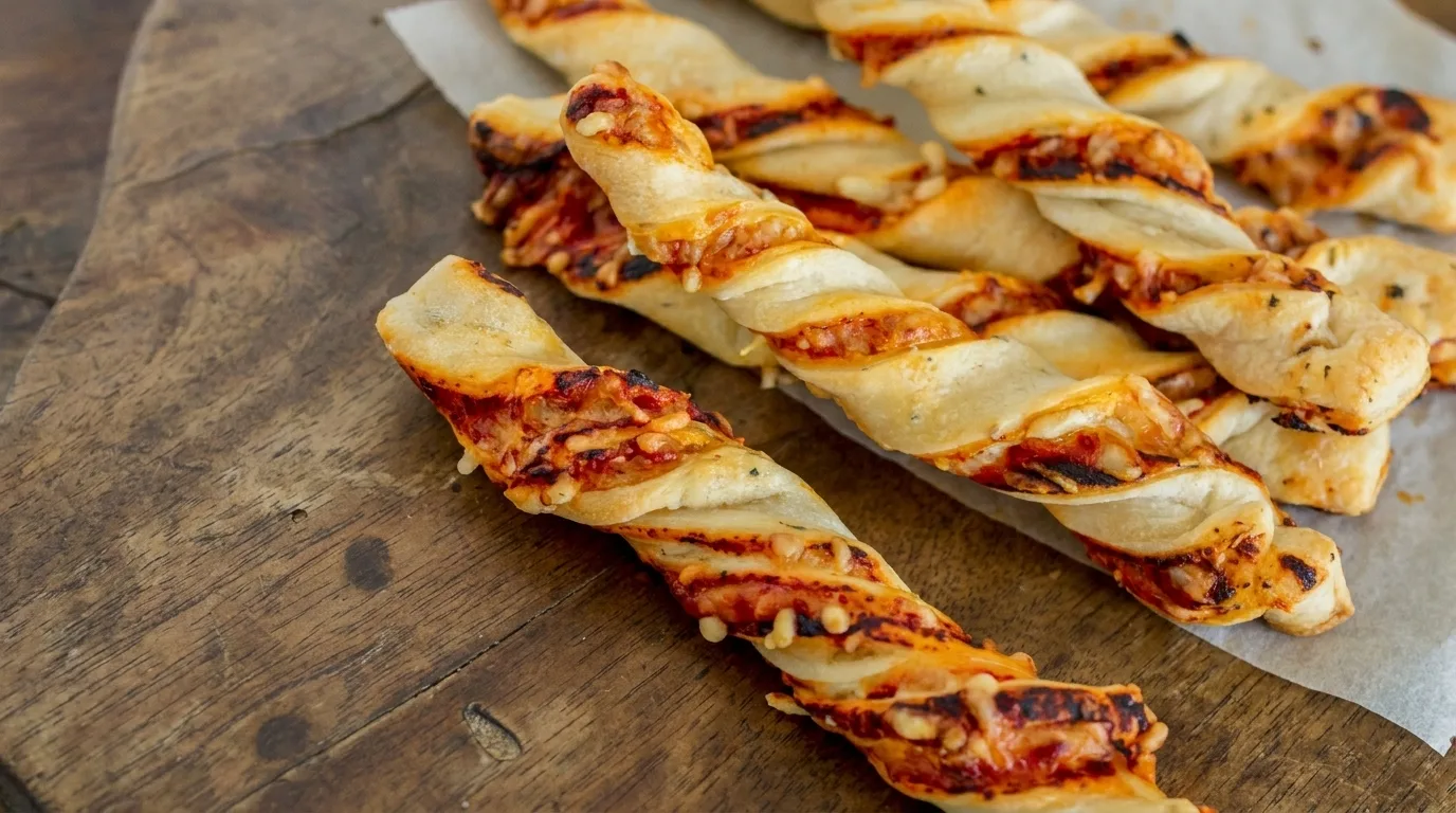 Pizzastangen – knuspriger Pizzaspaß vom Blech
