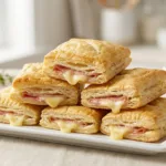 Puff pastry squares ham cheese 202605061911